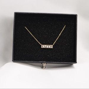 Faith pendant necklaces